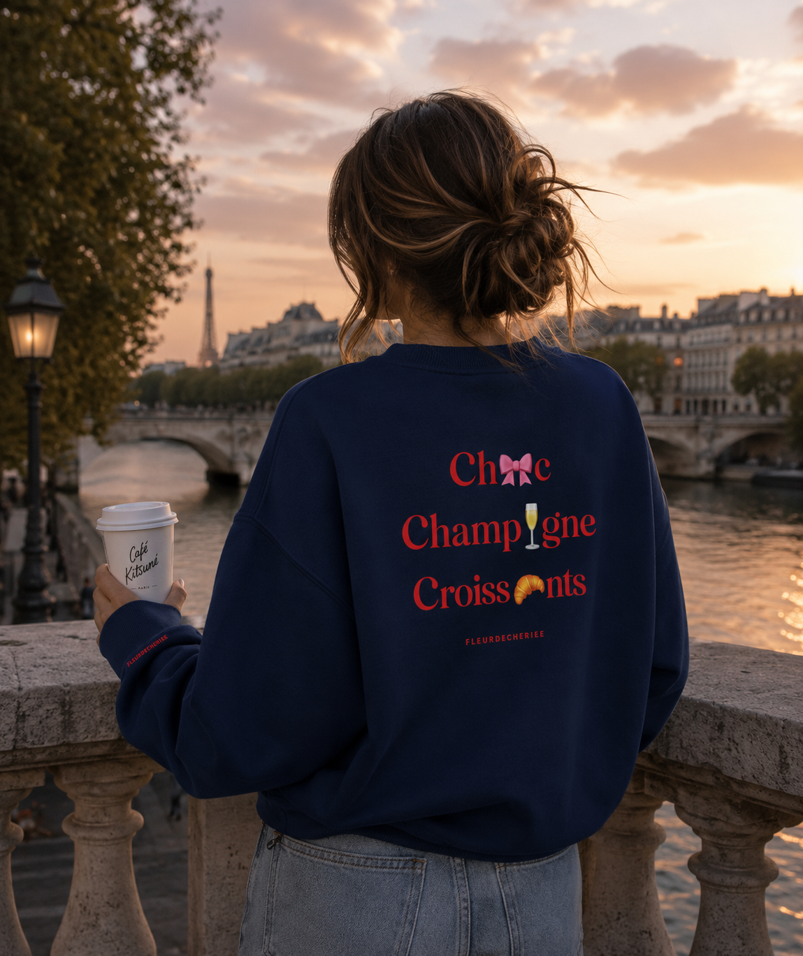 Women’s organic crew neck sweatshirt