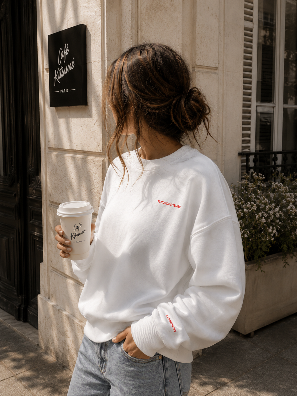 Women’s organic crew neck sweatshirt