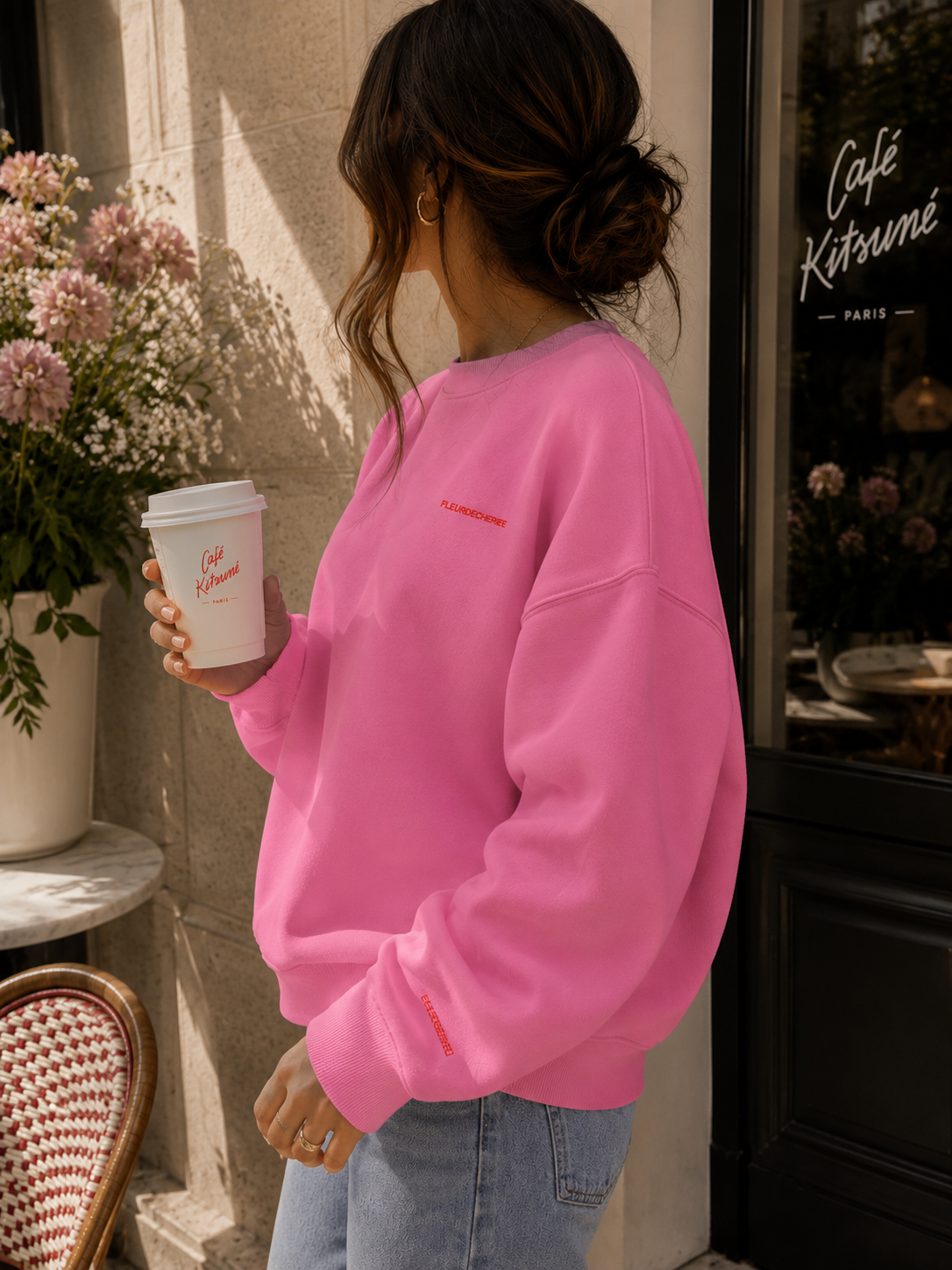 Women’s organic crew neck sweatshirt