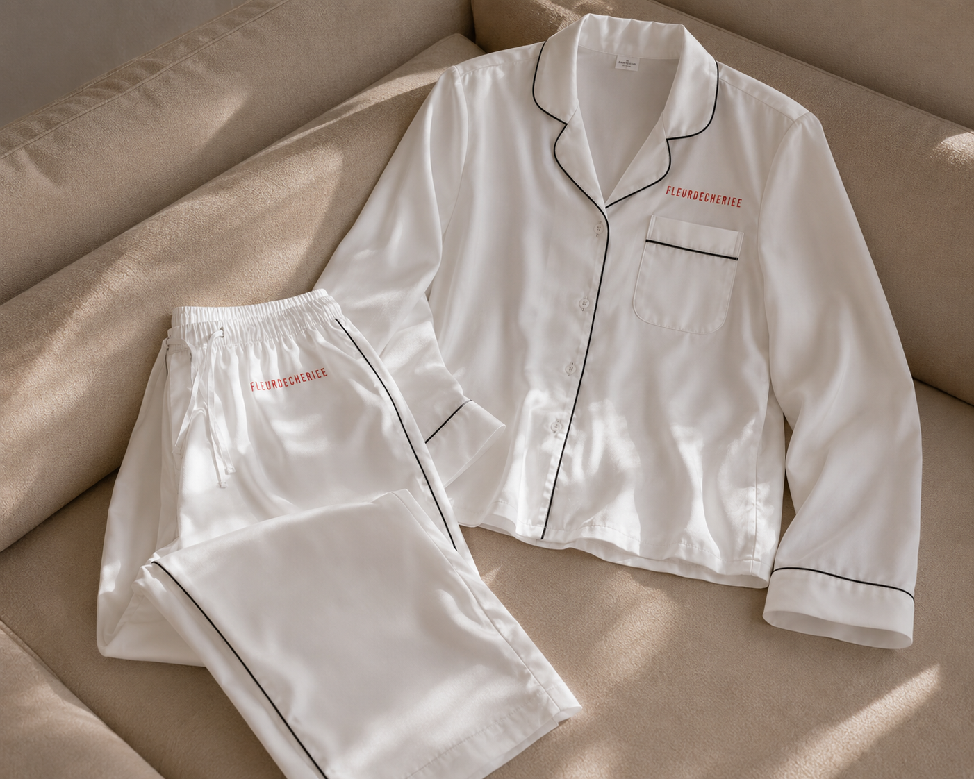 Women’s long sleeve pajama top