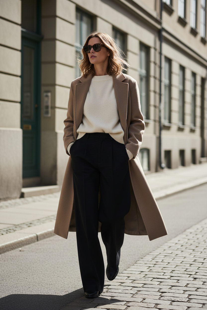 Adjustable Waist Straight-Leg Pants