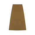 Women's Solid Color Knit Maxi Skirt